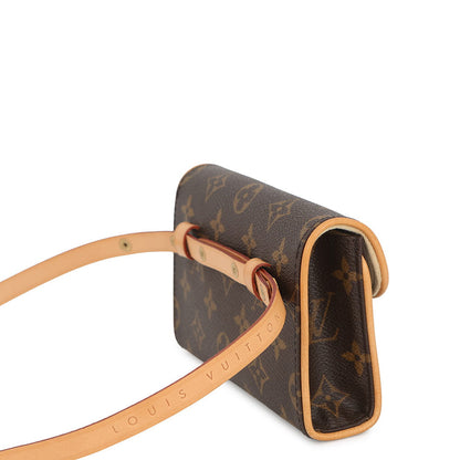 LOUIS VUITTON Pochette Florentine BeigeM51855 Monogram Size M