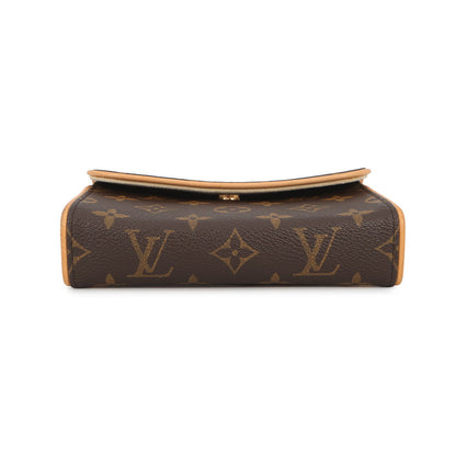 LOUIS VUITTON Pochette Florentine BeigeM51855 Monogram Size M