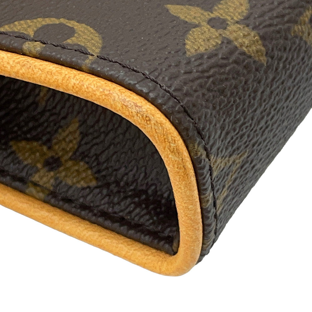 LOUIS VUITTON Pochette Florentine BeigeM51855 Monogram Size M