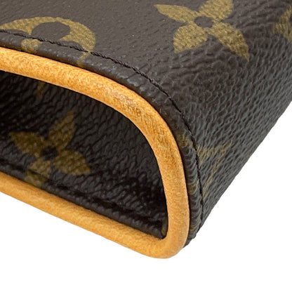 LOUIS VUITTON Pochette Florentine BeigeM51855 Monogram Size M