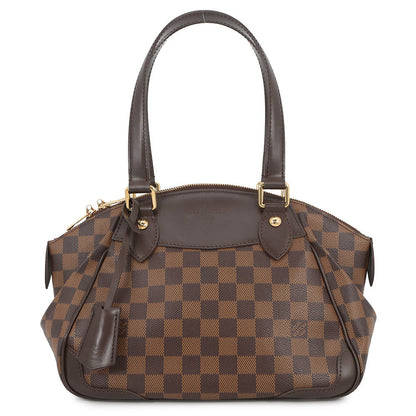 LOUIS VUITTON Verona RedN41117 Damier Ebene Canvas Size PM