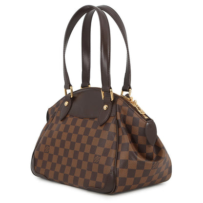 LOUIS VUITTON Verona RedN41117 Damier Ebene Canvas Size PM