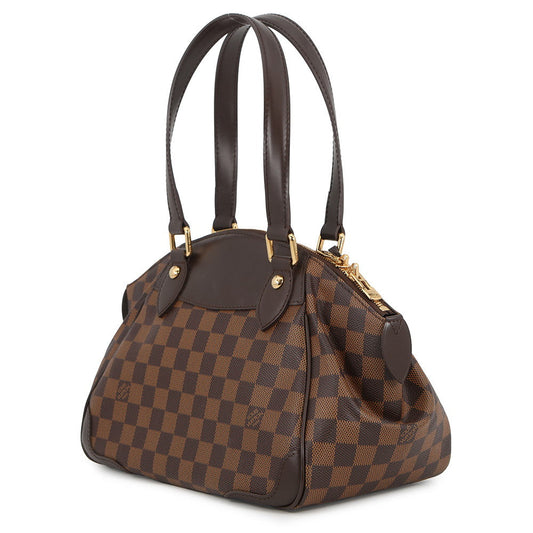 LOUIS VUITTON Verona RedN41117 Damier Ebene Canvas Size PM