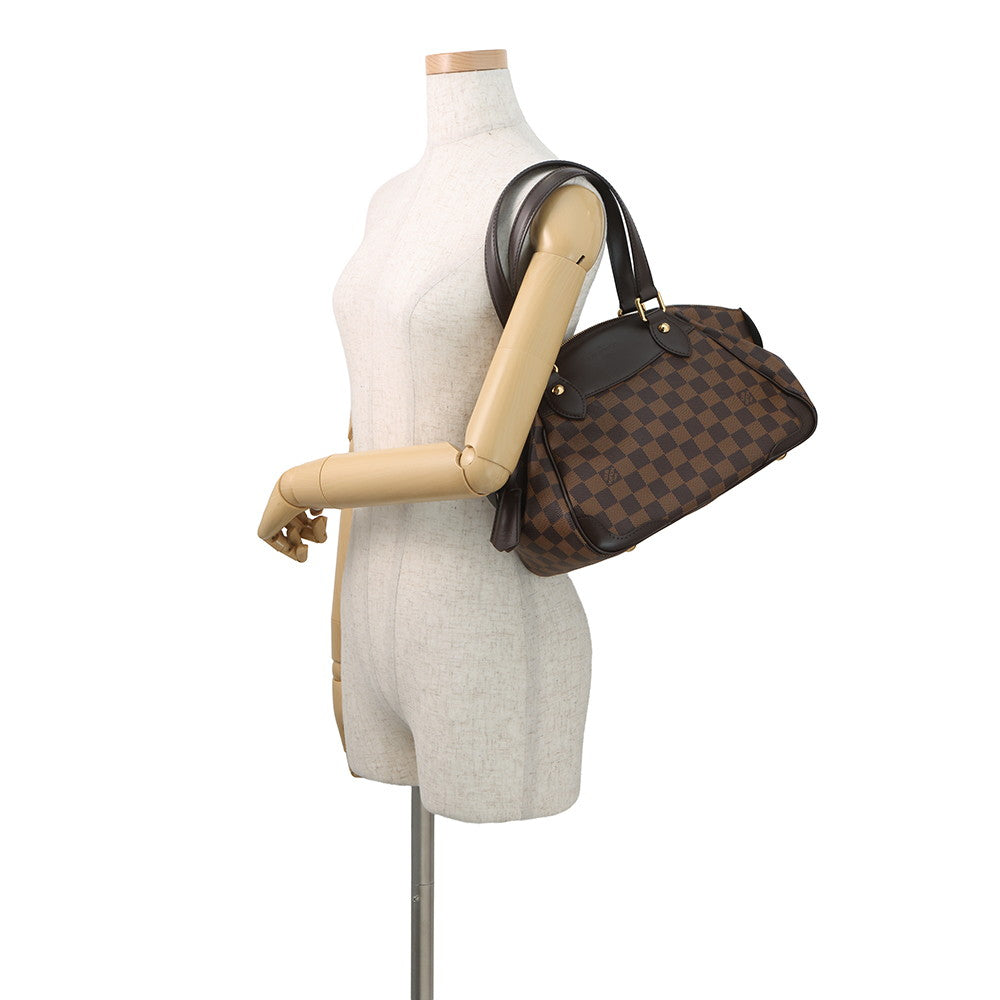LOUIS VUITTON Verona RedN41117 Damier Ebene Canvas Size PM