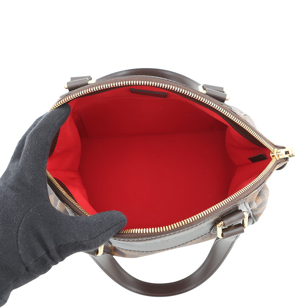 LOUIS VUITTON Verona RedN41117 Damier Ebene Canvas Size PM