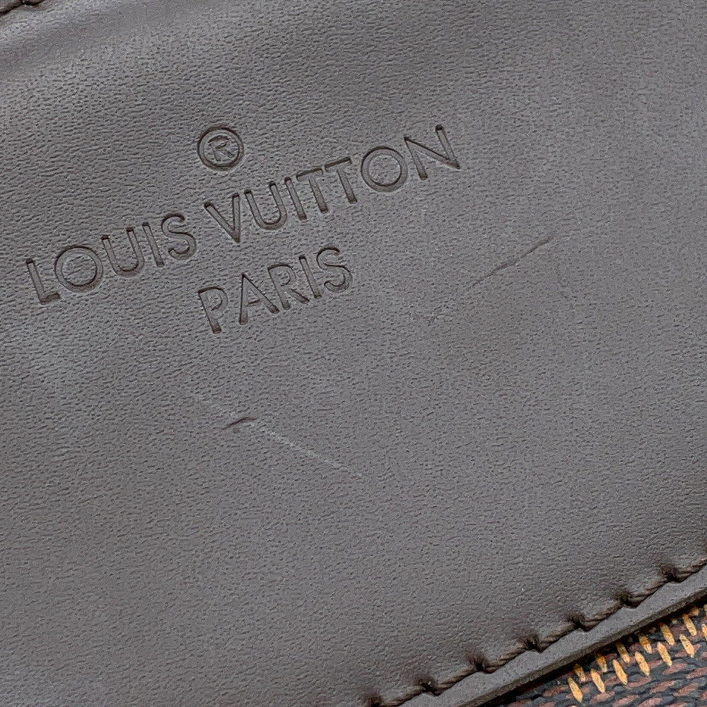 LOUIS VUITTON Verona RedN41117 Damier Ebene Canvas Size PM
