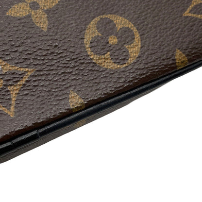 LOUIS VUITTON Pochette Volga NoirM44482 Monogram / Solar Powered Ray