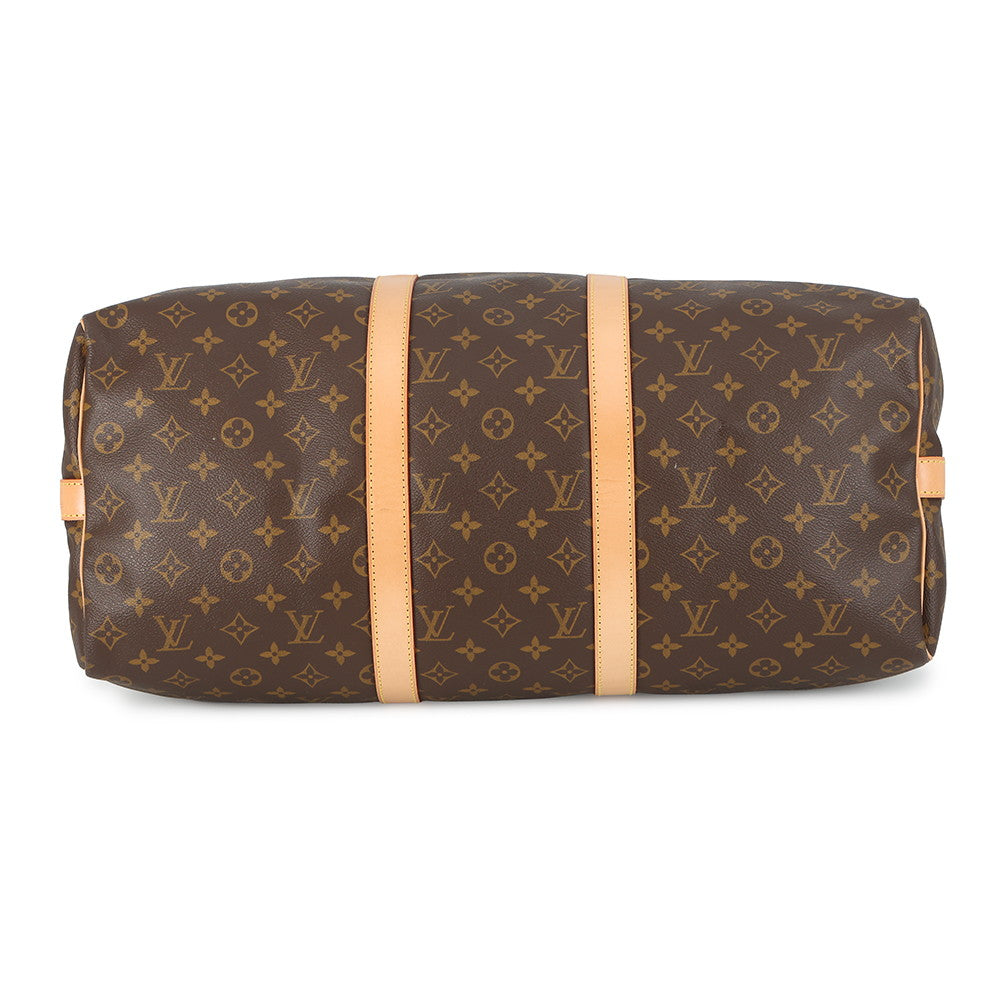 LOUIS VUITTON Keepall Bandouliere BrownM41416 Monogram Size 50
