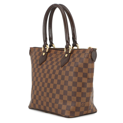LOUIS VUITTON Saleya RedN51183 Damier Ebene Canvas Size PM