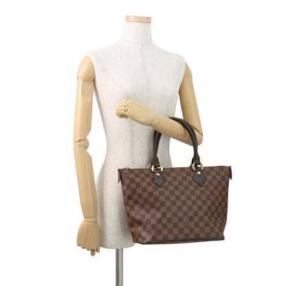 LOUIS VUITTON Saleya RedN51183 Damier Ebene Canvas Size PM
