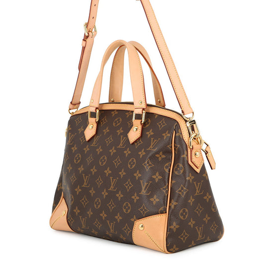 LOUIS VUITTON Retiro BeigeM40325 Monogram Size PM