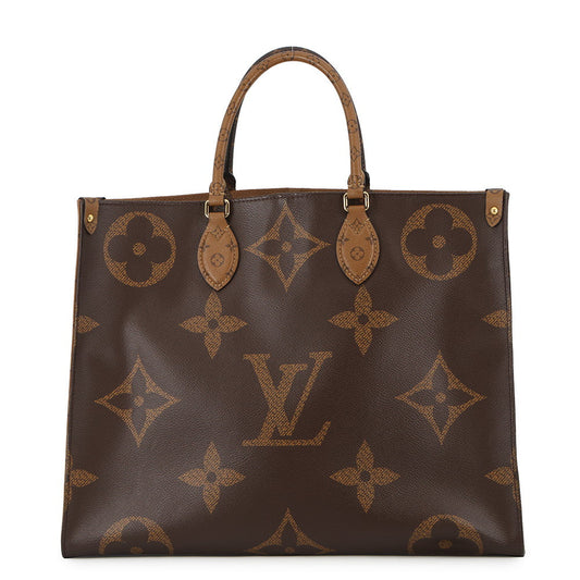 LOUIS VUITTON Onthego RedM45320 Monogram Monogram Reverse Canvas Monogram Giant Size GM
