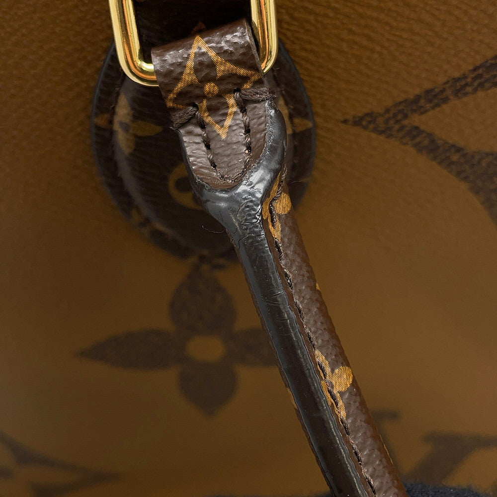 LOUIS VUITTON Onthego RedM45320 Monogram Monogram Reverse Canvas Monogram Giant Size GM