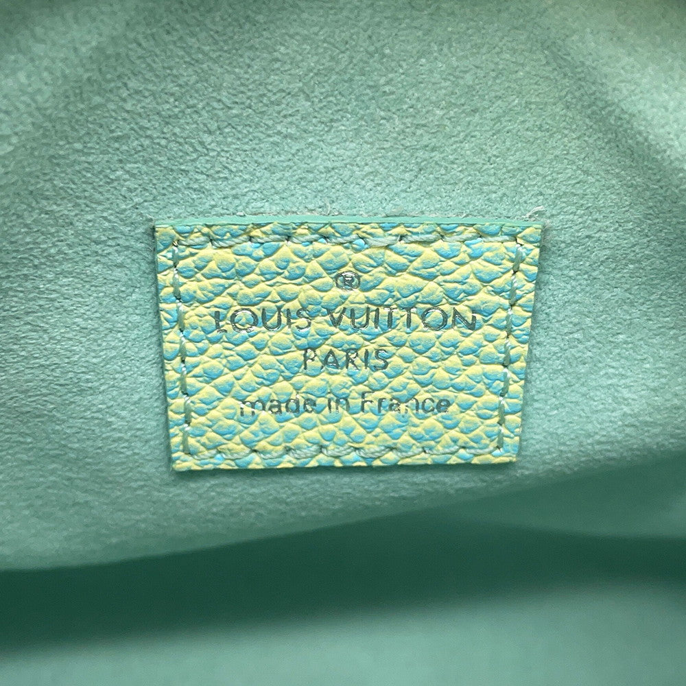 LOUIS VUITTON Speedy Bandouliere GreenM46092 Monogram Empreinte Leather Summer Stardust Size 20