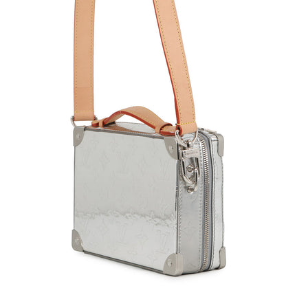 LOUIS VUITTON Handle ・ Soft Trunk SilverM45885 Monogram・Mirror