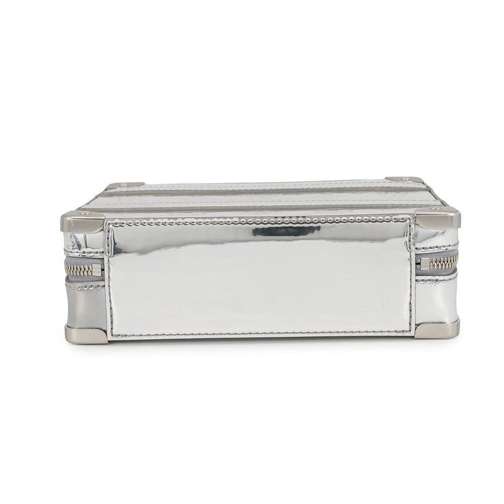 LOUIS VUITTON Handle ・ Soft Trunk SilverM45885 Monogram・Mirror