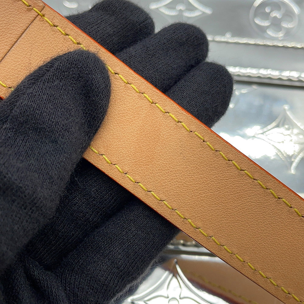 LOUIS VUITTON Handle ・ Soft Trunk SilverM45885 Monogram・Mirror