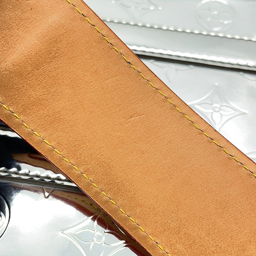 LOUIS VUITTON Handle ・ Soft Trunk SilverM45885 Monogram・Mirror