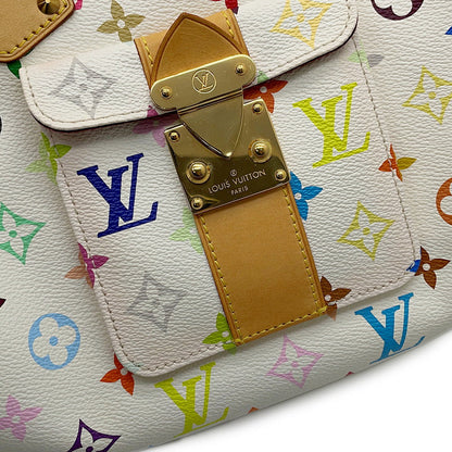 LOUIS VUITTON Speedy Blanc/RedM92643 Monogram・Multicolor Size 30