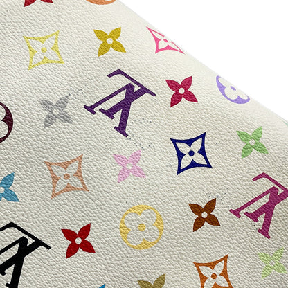 LOUIS VUITTON Speedy Blanc/RedM92643 Monogram・Multicolor Size 30