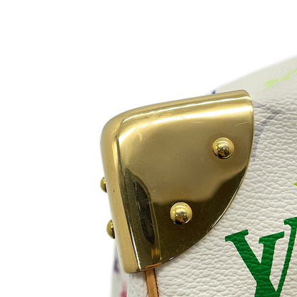 LOUIS VUITTON Speedy Blanc/RedM92643 Monogram・Multicolor Size 30