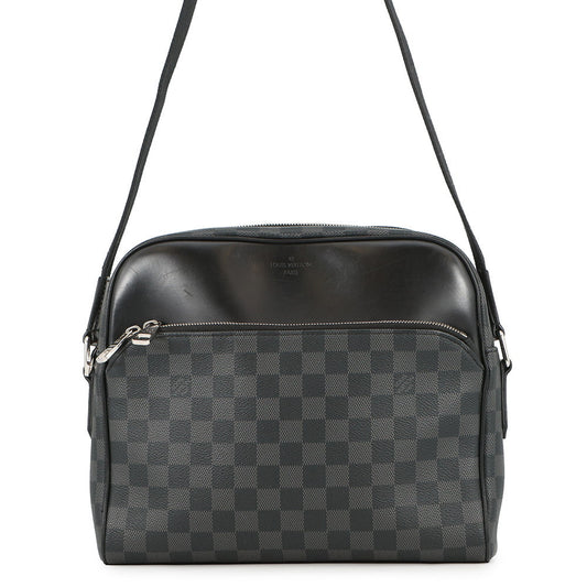 LOUIS VUITTON Dayton NoirN41408 Damier Graphite Size PM