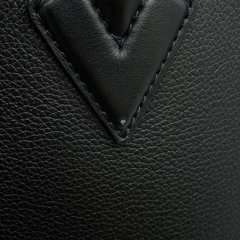 LOUIS VUITTON On My Side NoirM58908 Calf Leather Shearling Size MM