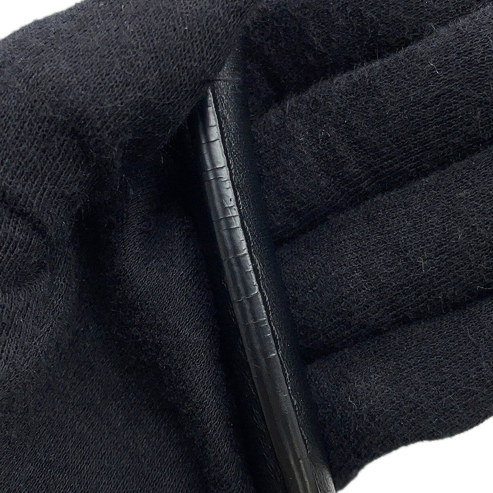 LOUIS VUITTON On My Side NoirM58908 Calf Leather Shearling Size MM