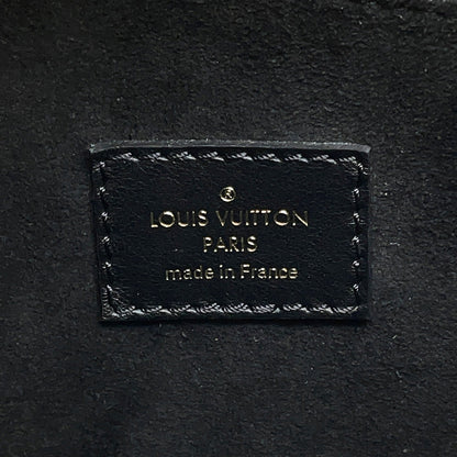 LOUIS VUITTON On My Side NoirM58908 Calf Leather Shearling Size MM