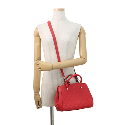 LOUIS VUITTON Montaigne DahliaM50038 Monogram Empreinte Leather Size BB