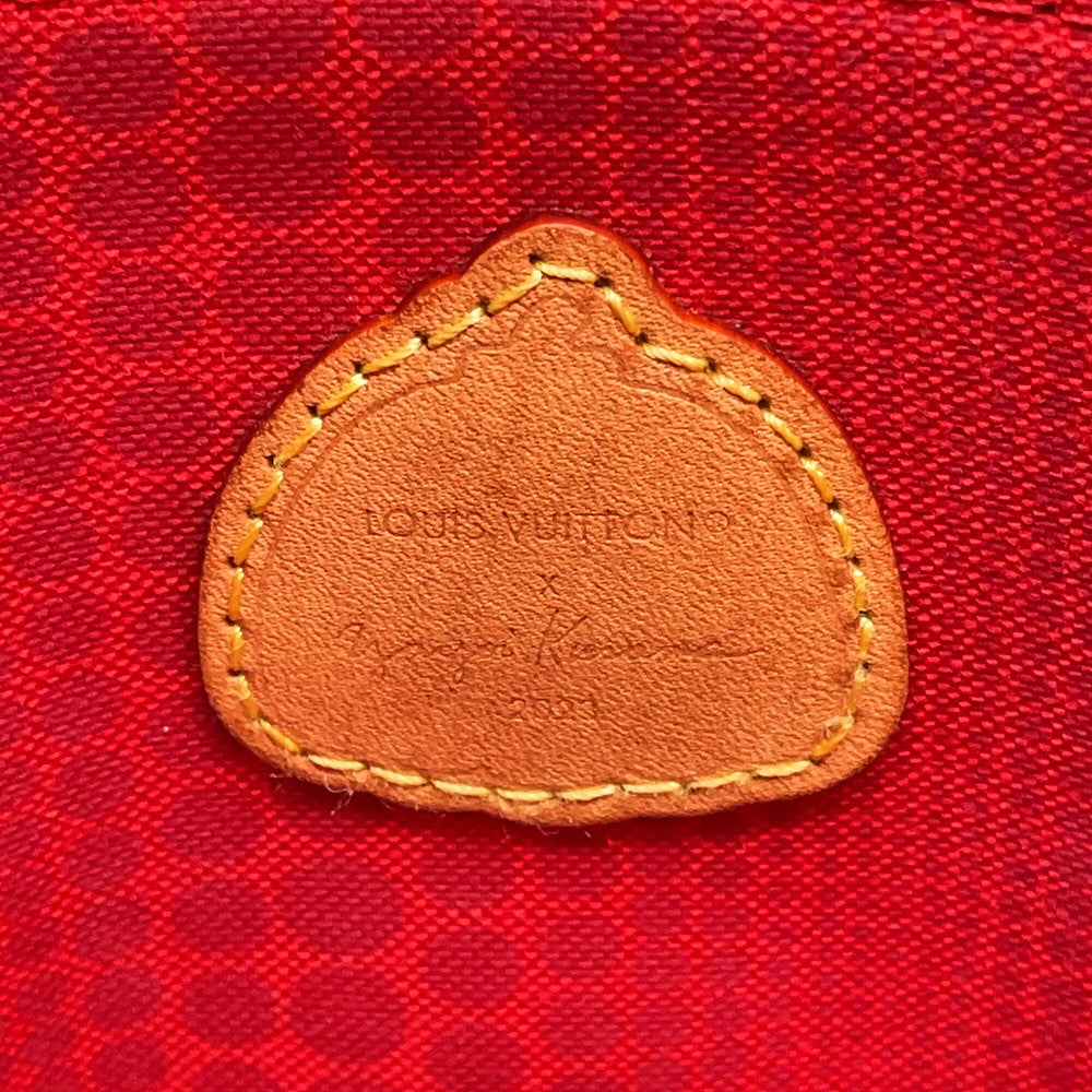LOUIS VUITTON LVxYK Onthego RedM46380 Monogram Painted Dot Size PM
