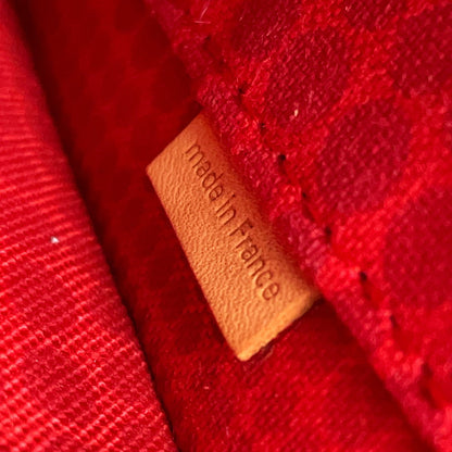 LOUIS VUITTON LVxYK Onthego RedM46380 Monogram Painted Dot Size PM