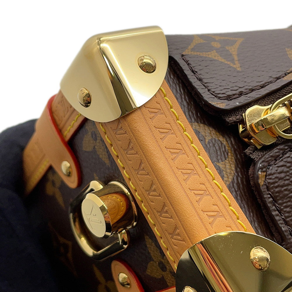 LOUIS VUITTON side trunk BrownM46358 Monogram Size MM