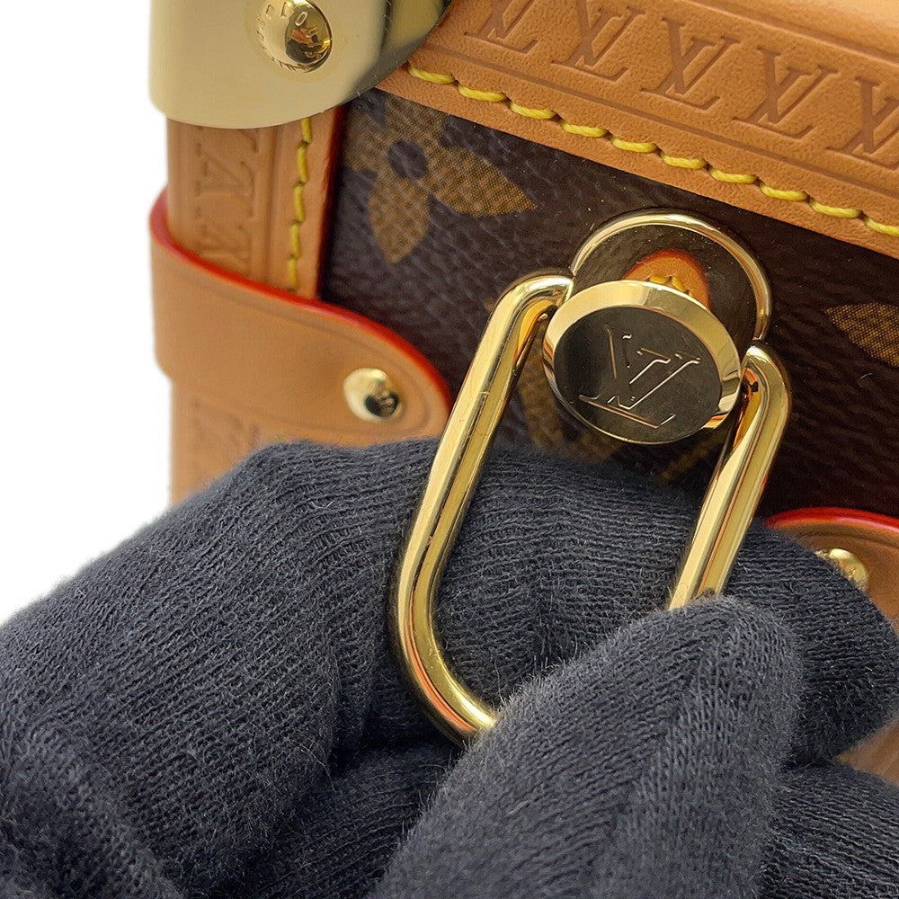 LOUIS VUITTON side trunk BrownM46358 Monogram Size MM