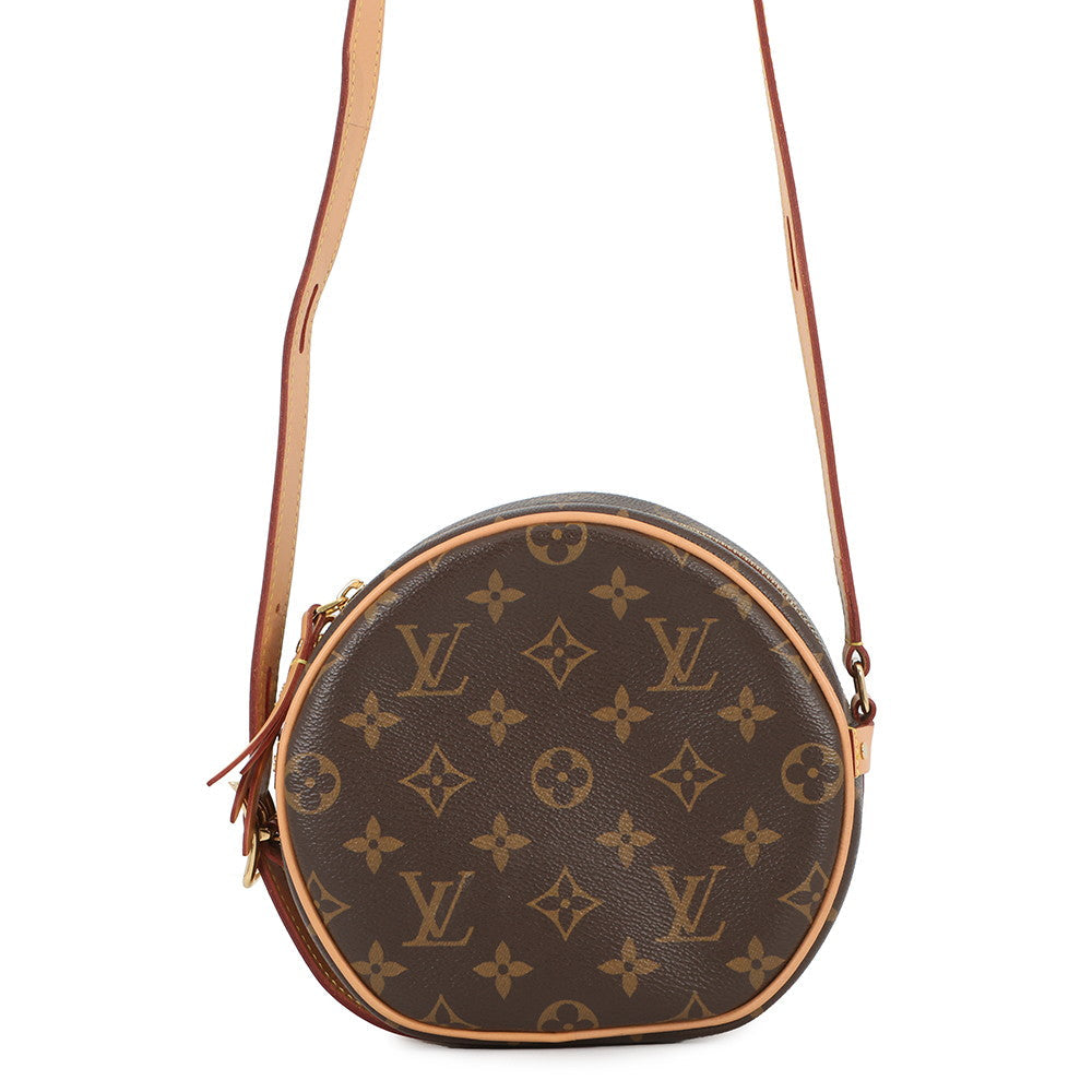 LOUIS VUITTON Boite Chapeau Souple BrownM45578 Monogram Size PM