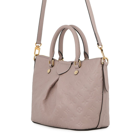 LOUIS VUITTON Mazarine Taupe GreyM50709 Monogram Empreinte Leather Size PM