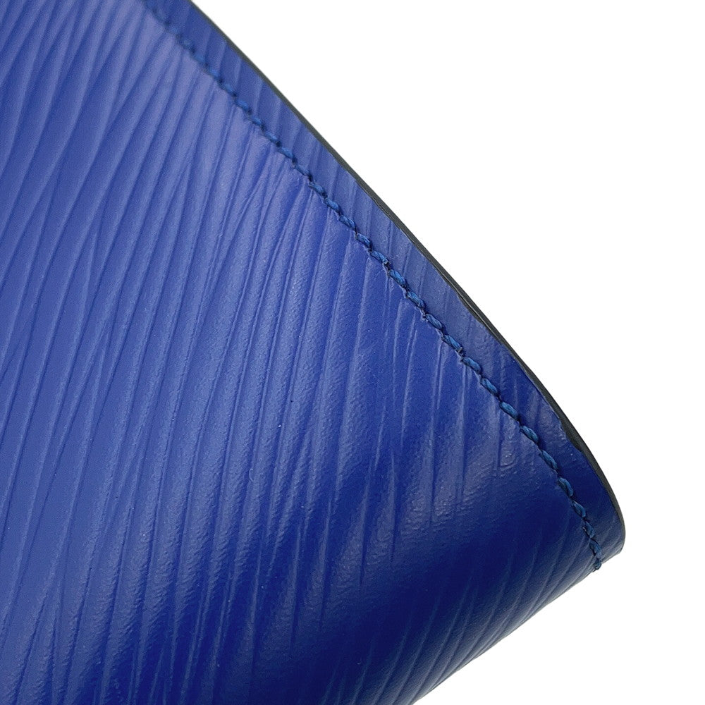 LOUIS VUITTON Portefeuille Twist Chain Wallet BlueM62215 Epi Leather