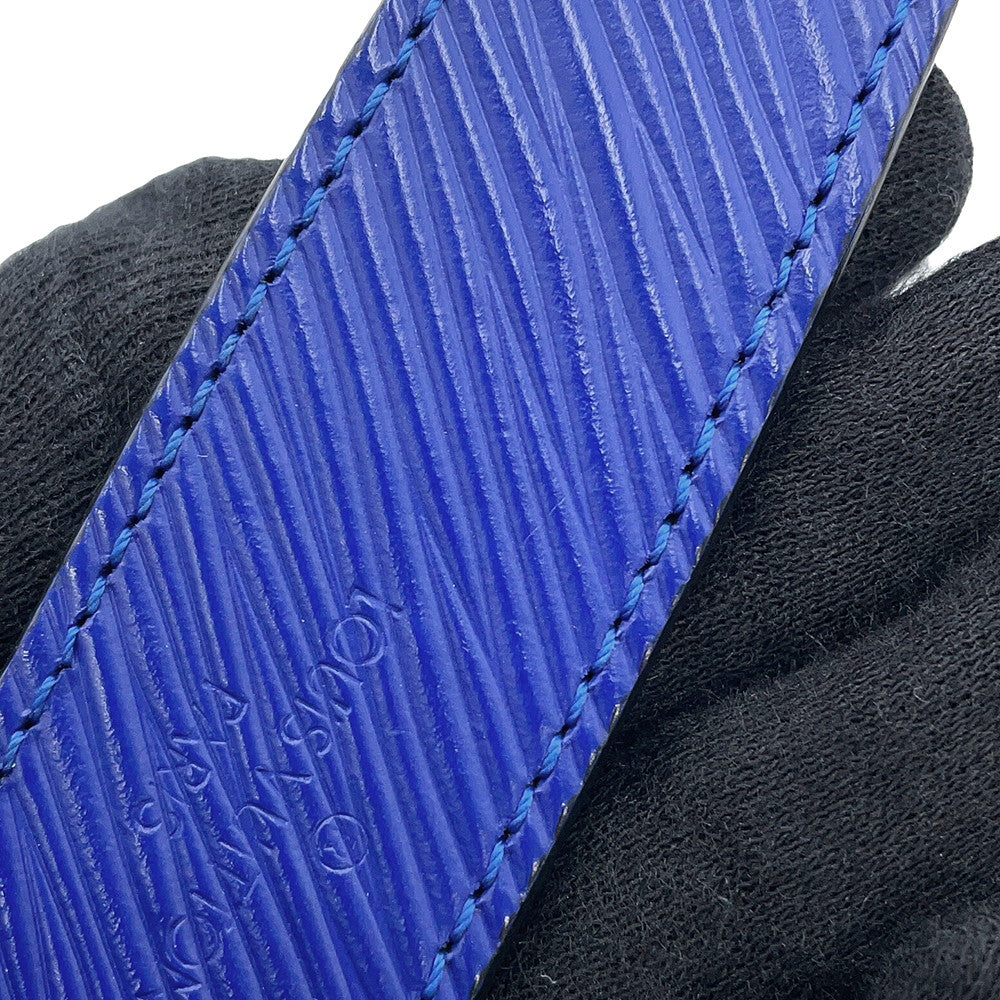 LOUIS VUITTON Portefeuille Twist Chain Wallet BlueM62215 Epi Leather
