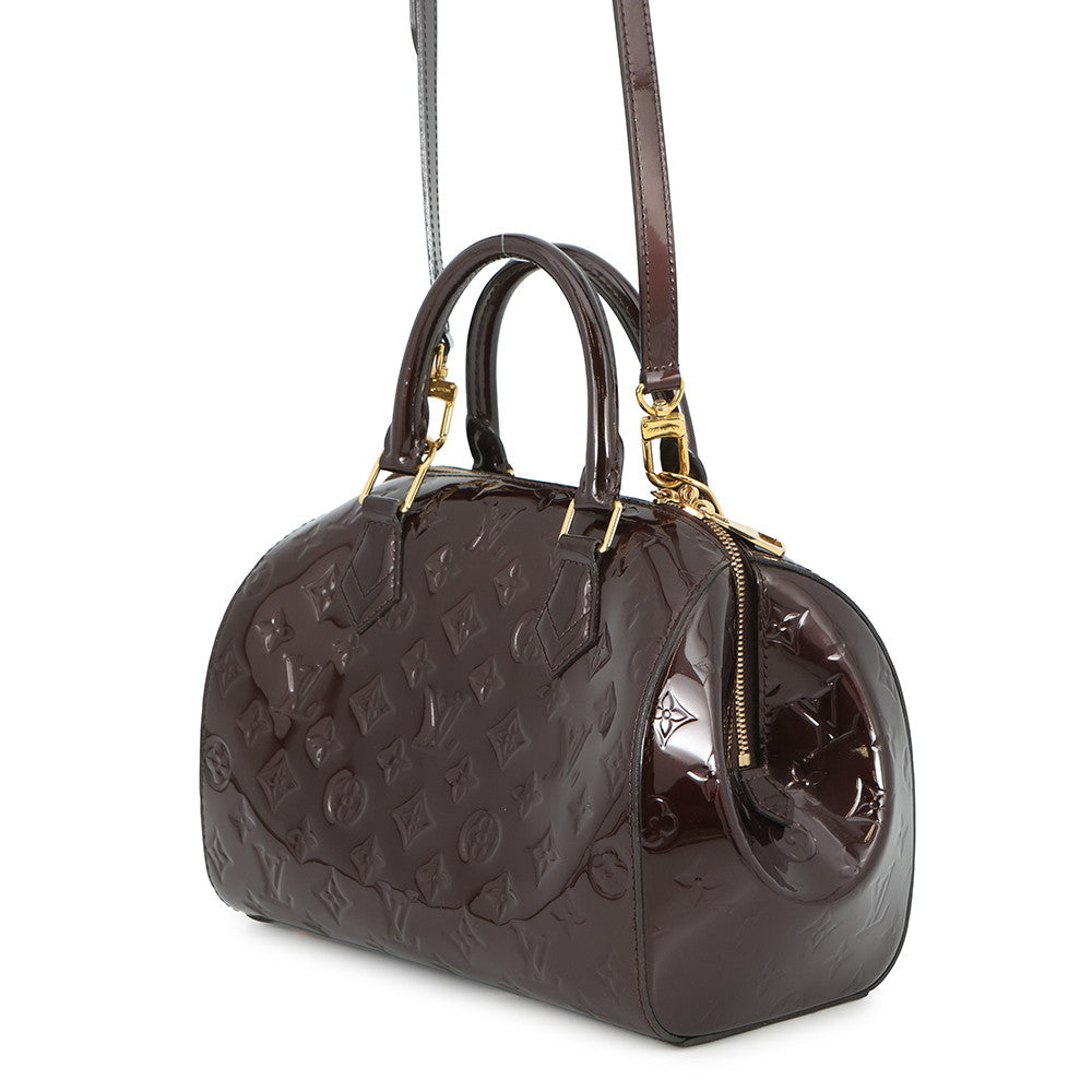 LOUIS VUITTON Montana AmaranteM90057 Monogram Vernis Leather