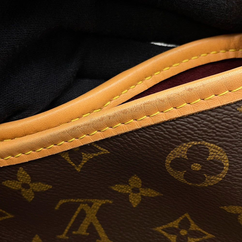 LOUIS VUITTON Carryall NM BordeauxM46203 Monogram Size PM