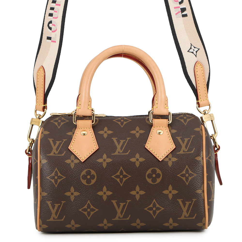 LOUIS VUITTON Speedy Bandouliere NoirM46234 Monogram Size 20