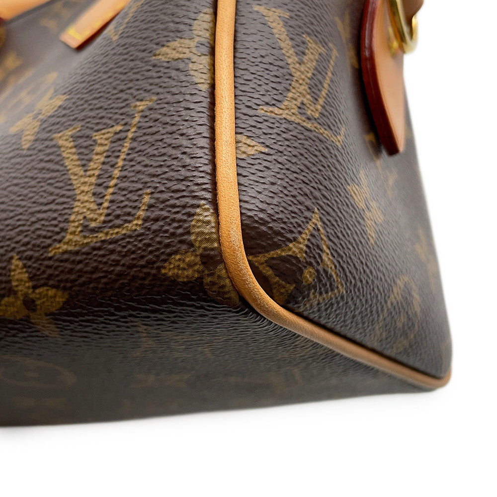 LOUIS VUITTON Speedy Bandouliere NoirM46234 Monogram Size 20