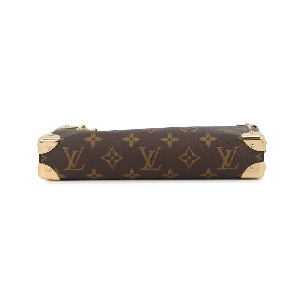 LOUIS VUITTON Slim Trunk NoirM13147 Monogram Monogram Reverse Canvas
