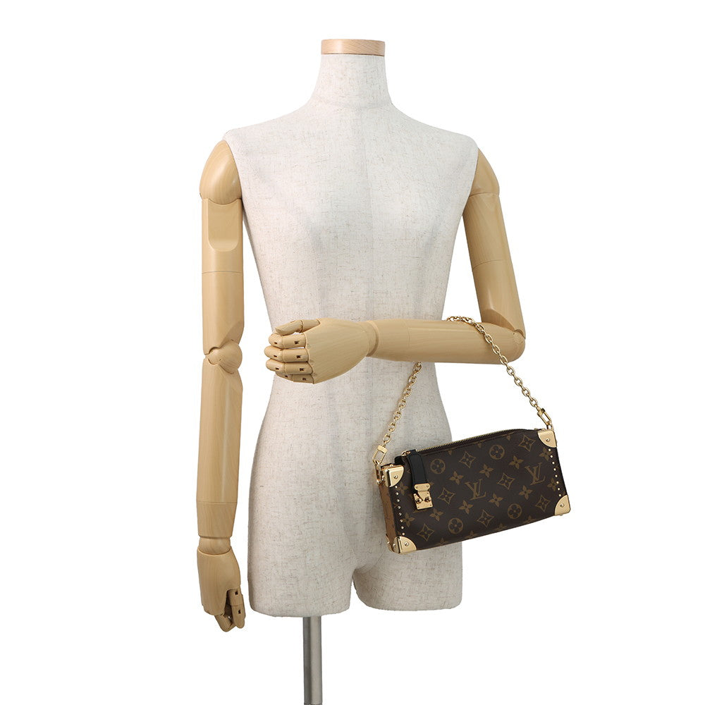 LOUIS VUITTON Slim Trunk NoirM13147 Monogram Monogram Reverse Canvas