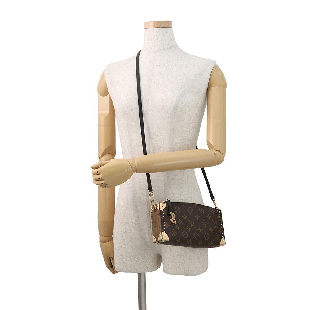 LOUIS VUITTON Slim Trunk NoirM13147 Monogram Monogram Reverse Canvas