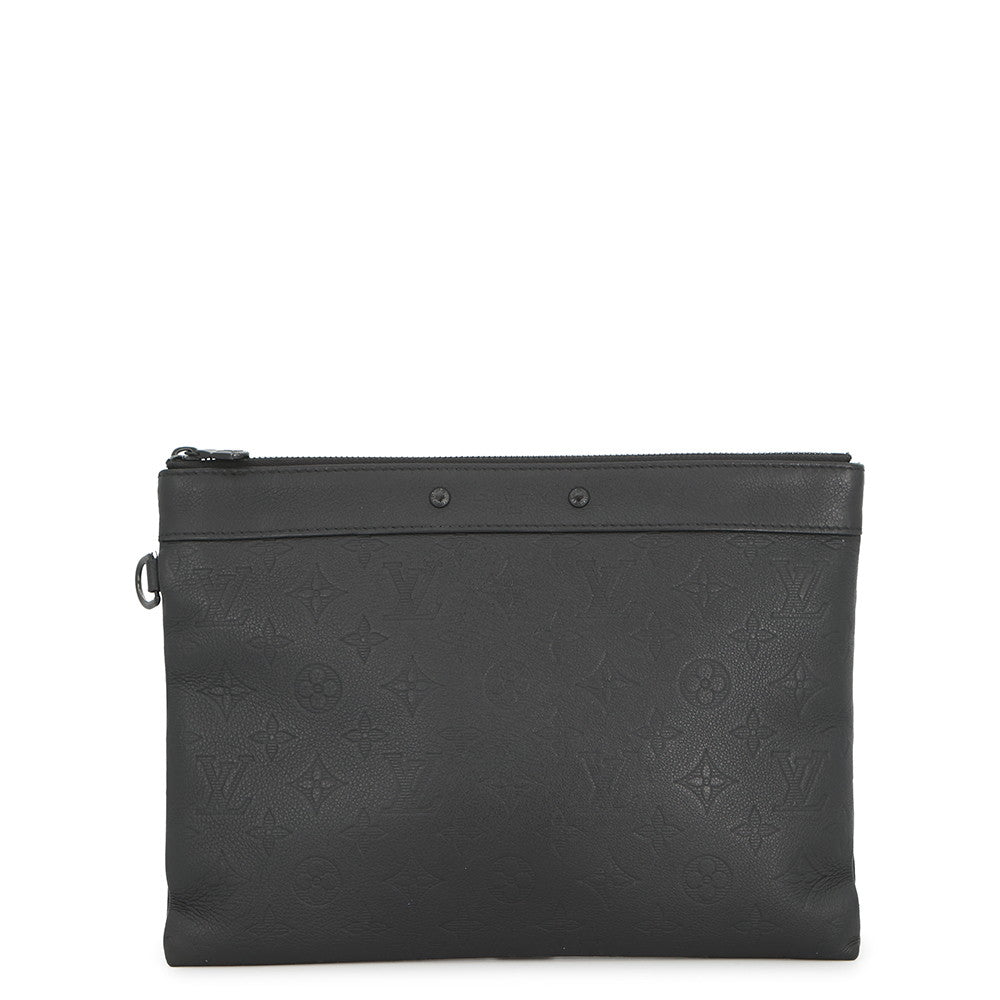 LOUIS VUITTON Pochette to Go NoirM81570 Monogram Shadow