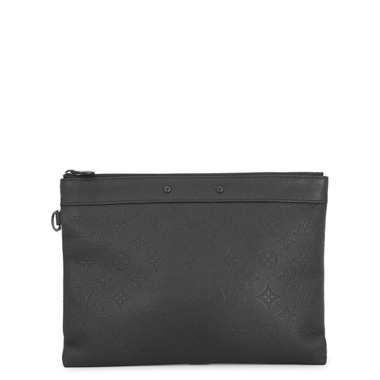 LOUIS VUITTON Pochette to Go NoirM81570 Monogram Shadow