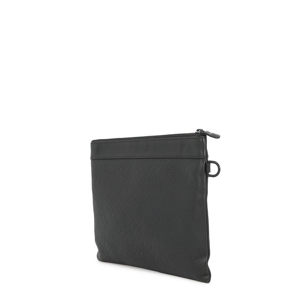 LOUIS VUITTON Pochette to Go NoirM81570 Monogram Shadow