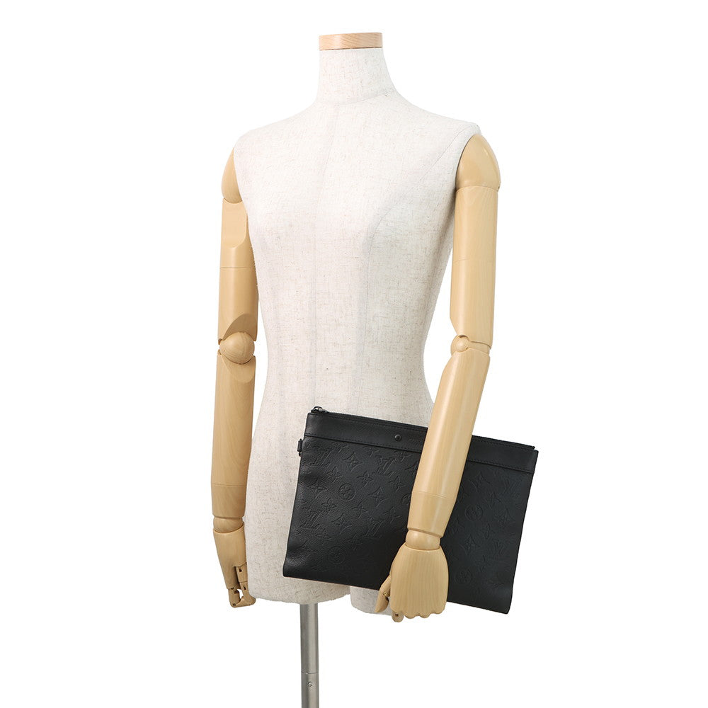 LOUIS VUITTON Pochette to Go NoirM81570 Monogram Shadow