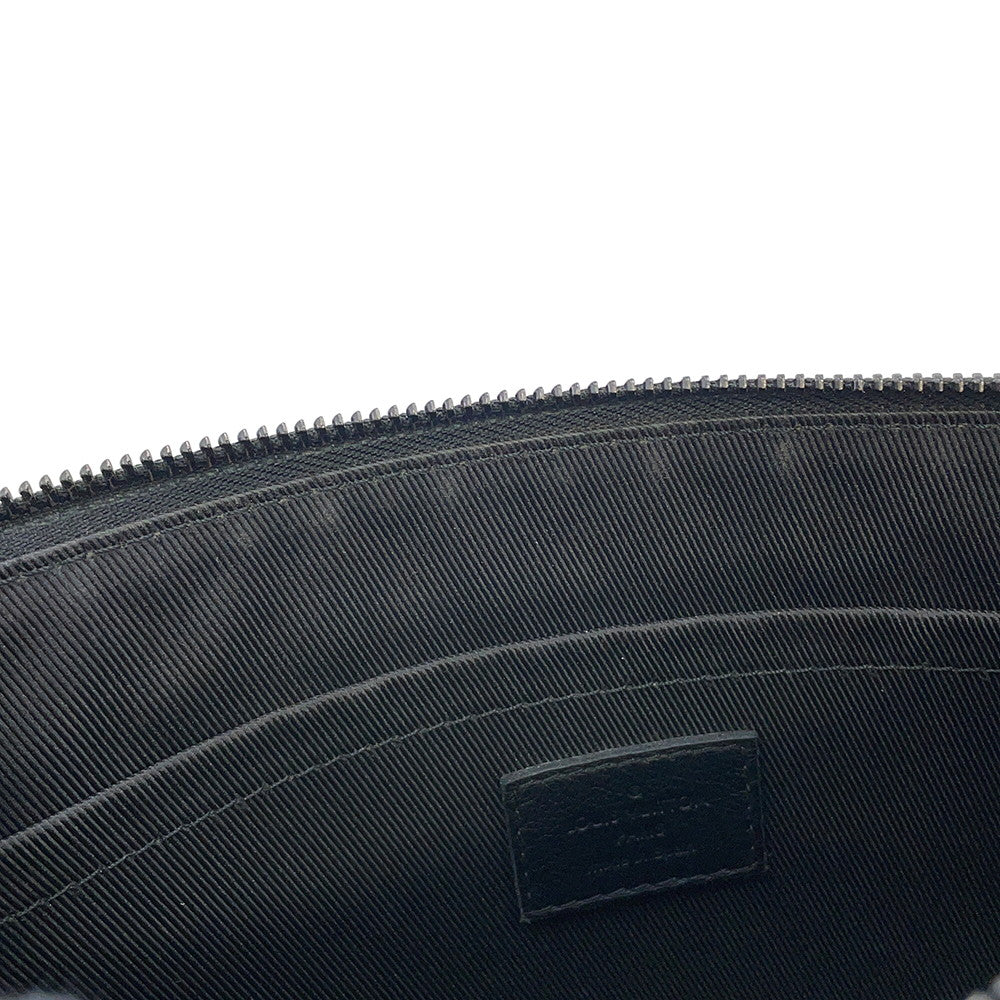 LOUIS VUITTON Pochette to Go NoirM81570 Monogram Shadow